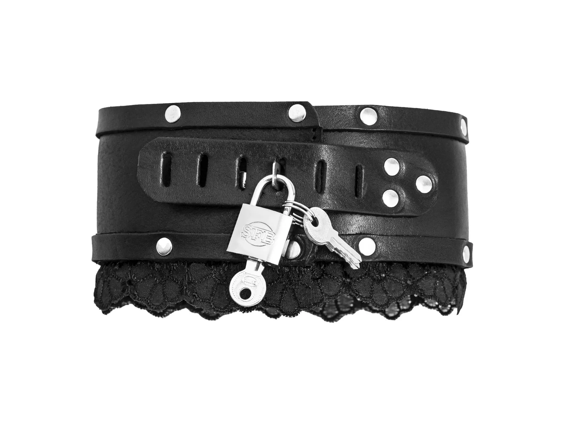 ошейник с кружевом pinkrabbit на замке в Сочи