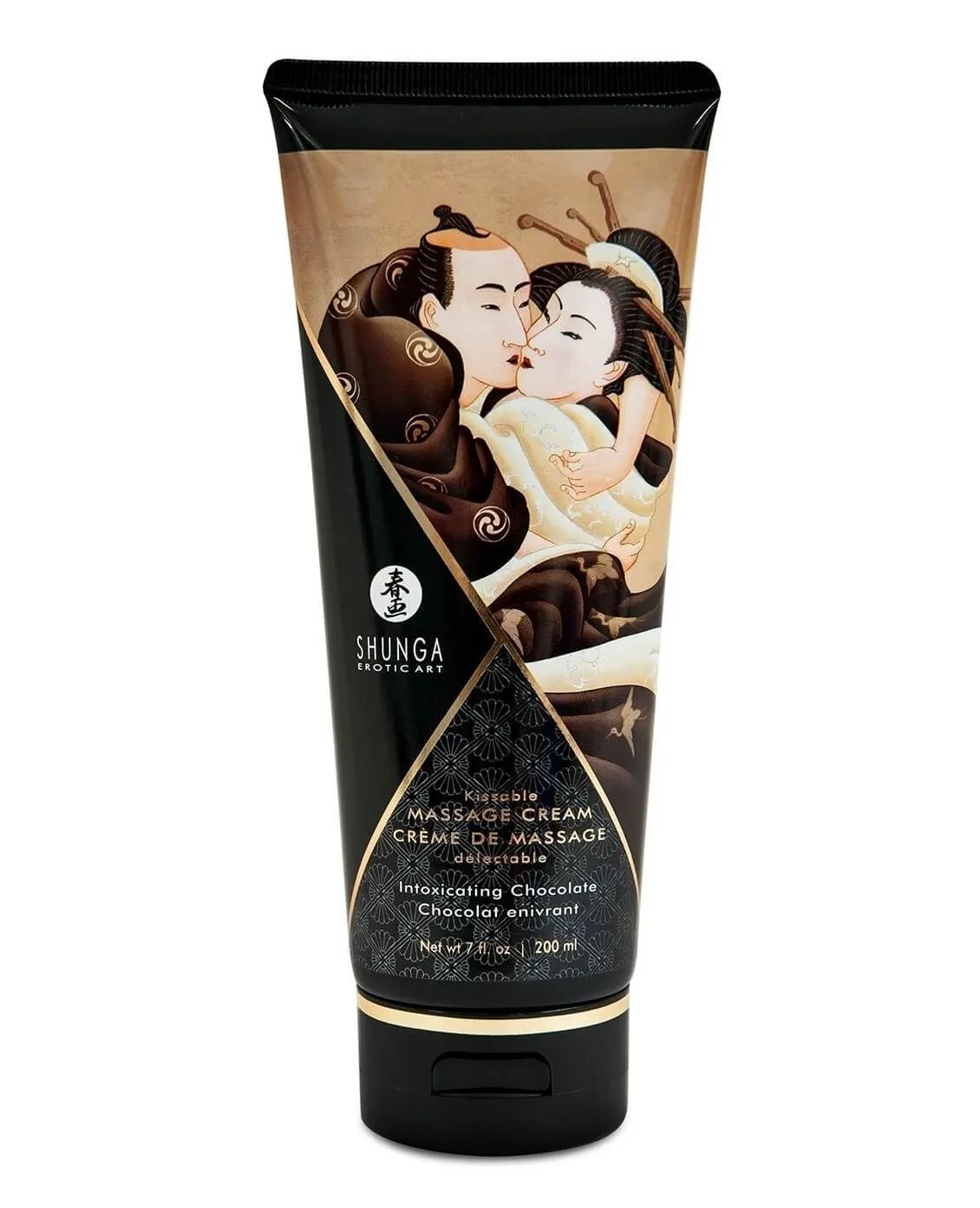 крем массажный съедобный shunga intoxicating chocolate, 200 мл в Сочи