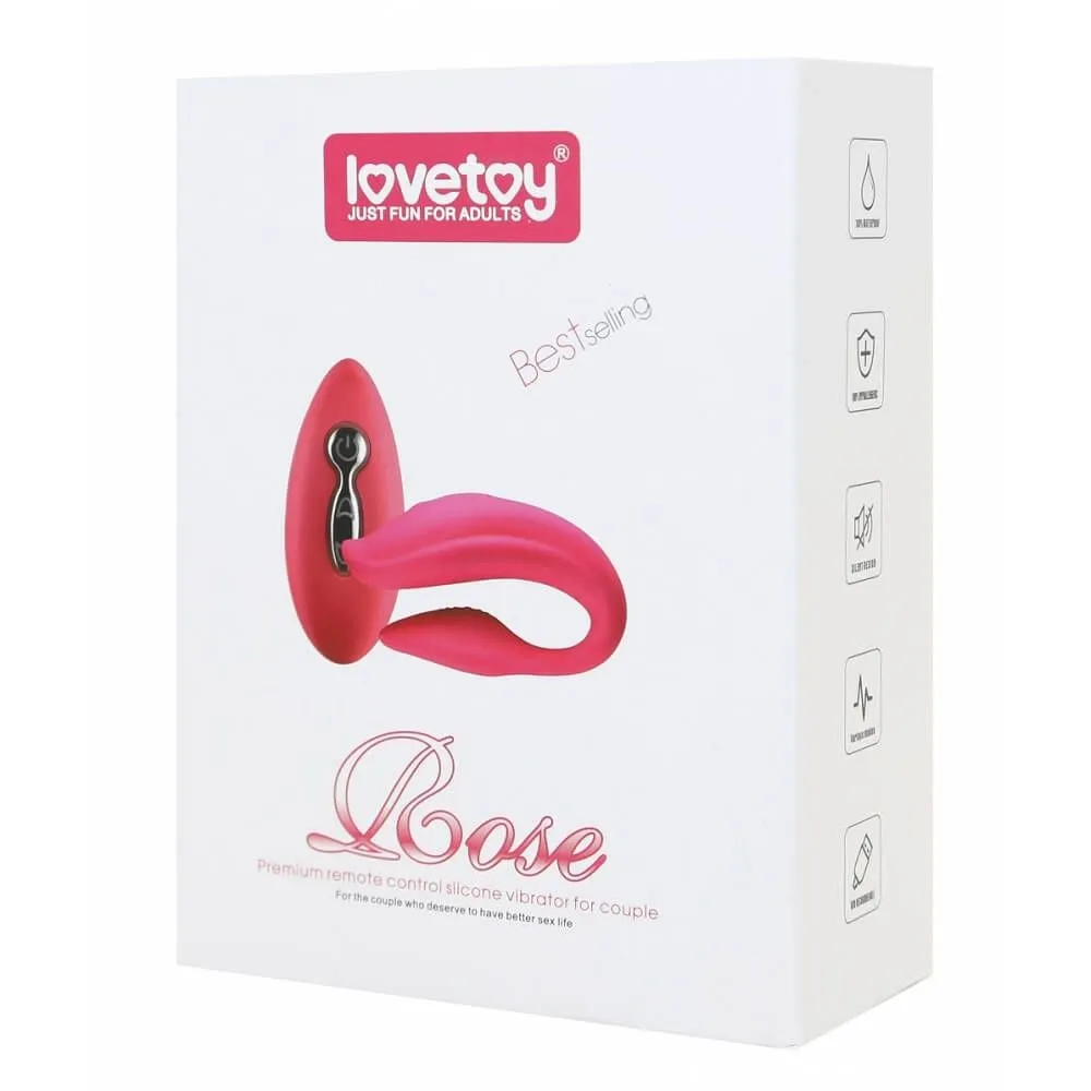 вибратор для пар lovetoy rose, розовый в Сочи