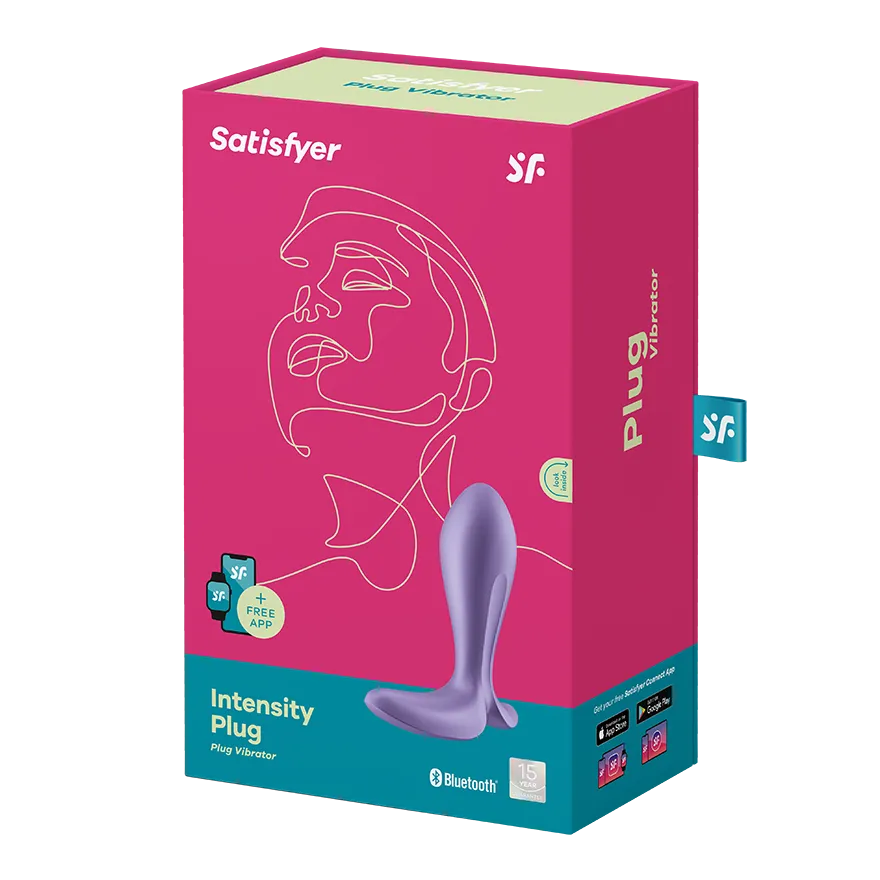 анальная пробка с вибрацией intensity plug purple 003337sa в Сочи