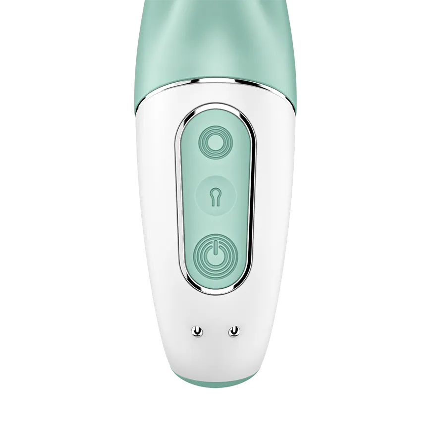 вибратор с функцией расширения satisfyer air pump bunny 5+ mint 038537sa в Сочи