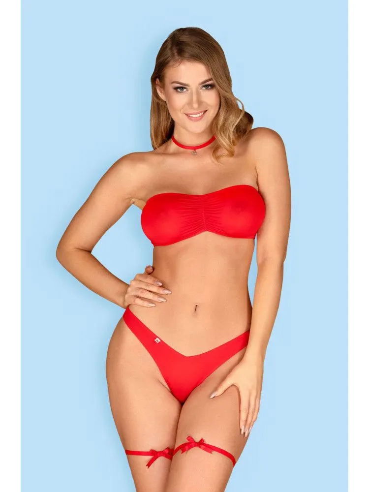 Эротическое кокетливый комплект нижнего белья kissmas в Сочи