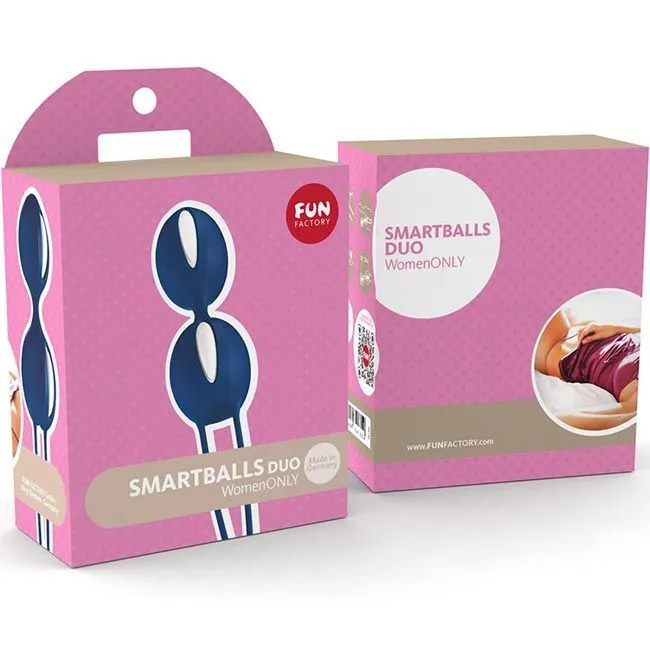 вагинальные шарики fun factory smartballs duo, синие в Сочи