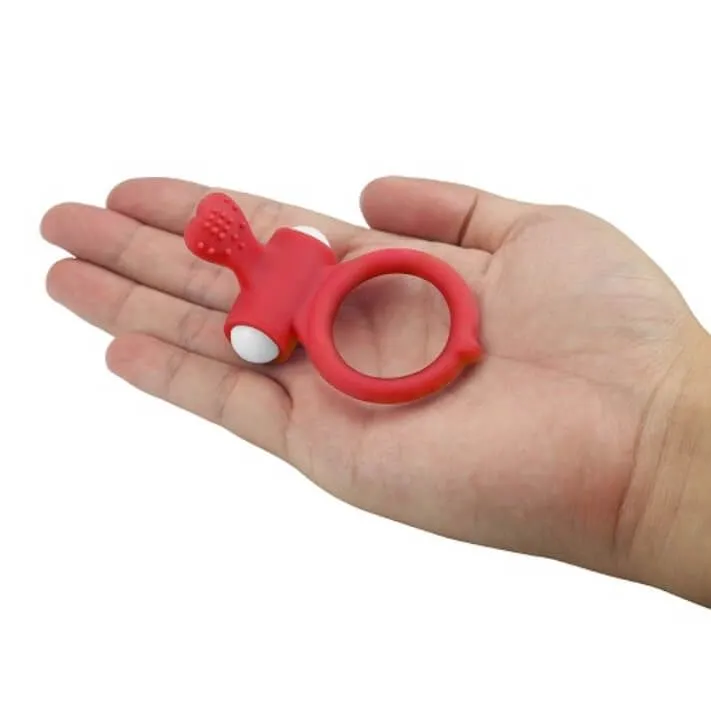 эрекционное виброкольцо lovetoy power heart, красное в Сочи