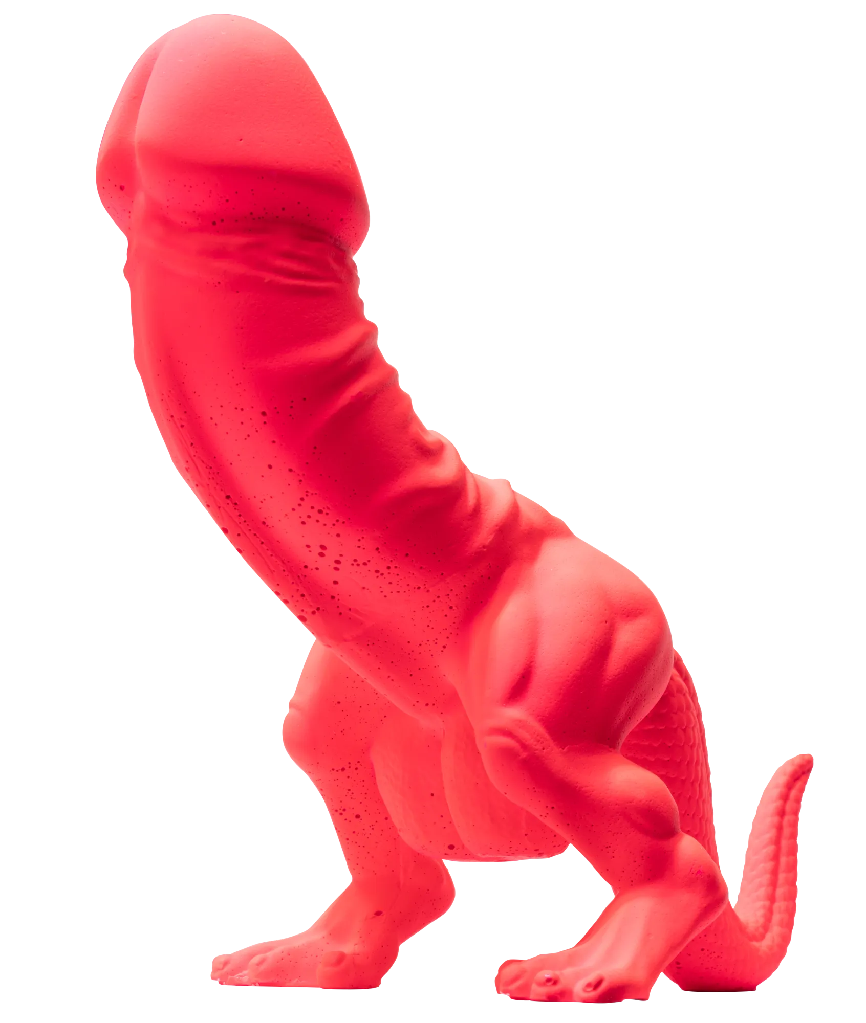 статуэтка "членозавр" гипс, ярко-розовый в Сочи