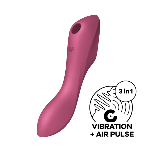 вакуумный массажер satisfyer curvy trinity 3 red 036526sa в Сочи