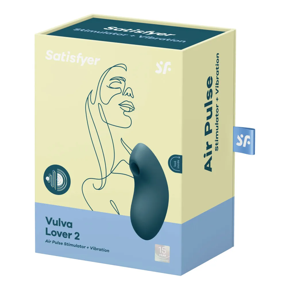 вакуумный массажер satisfyer vulva lover 2 blue 018621sa в Сочи
