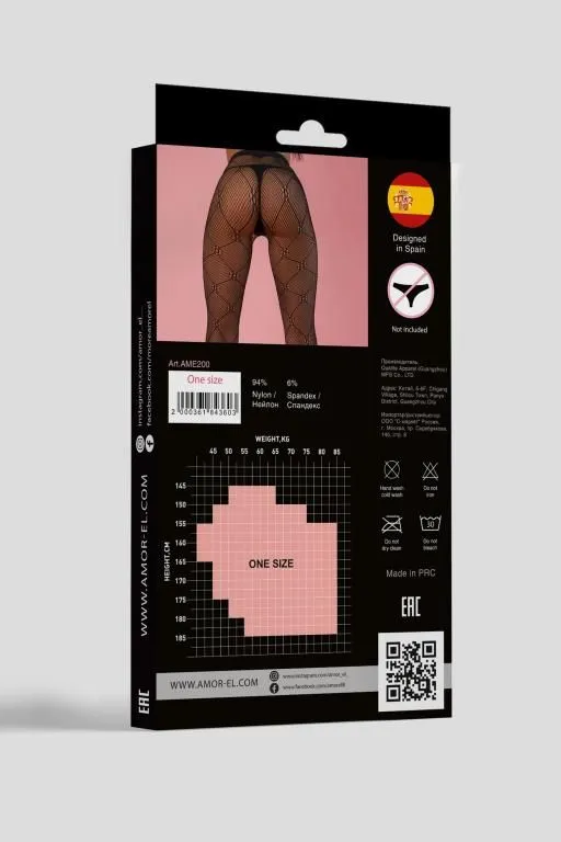 Эротическое колготы с рисунком amor el (s/l) в Сочи