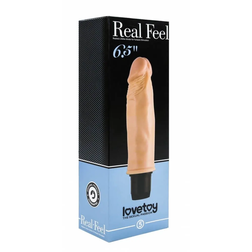 вибратор lovetoy real feel 6.5, телесный в Сочи