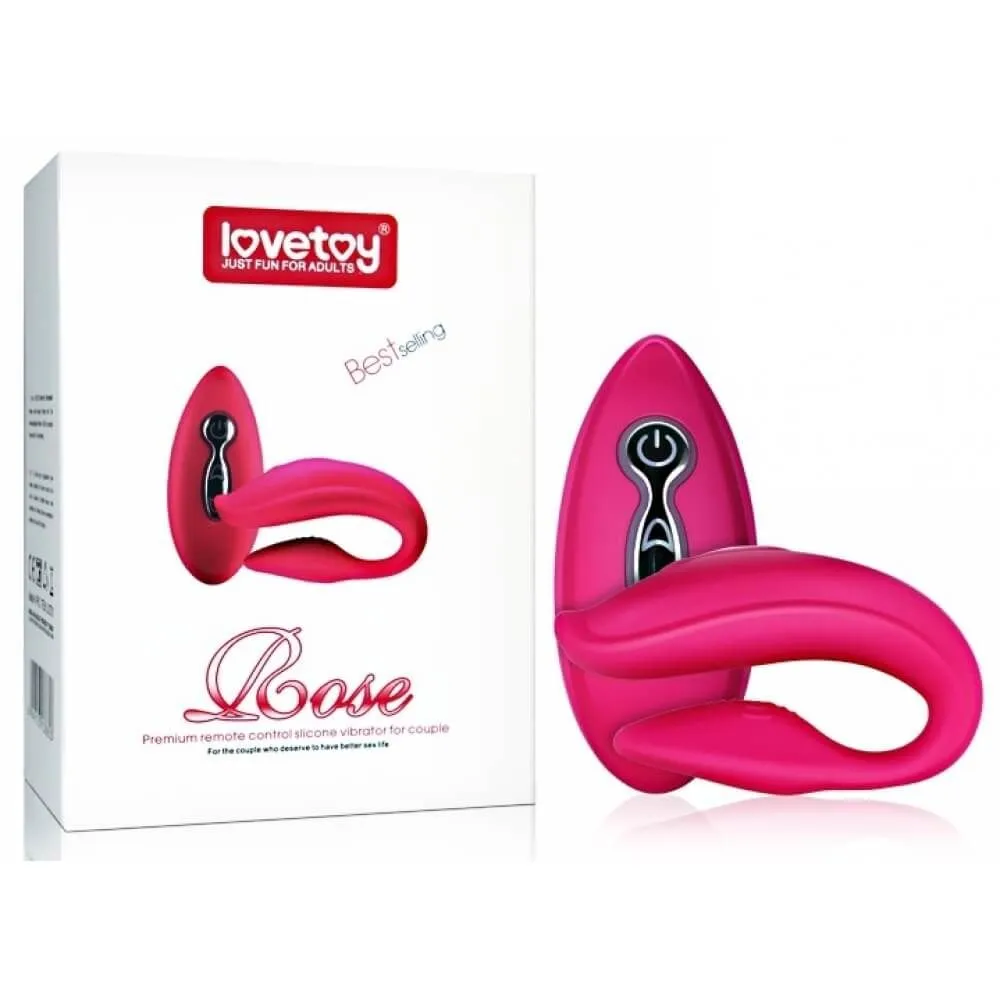 вибратор для пар lovetoy rose, розовый в Сочи