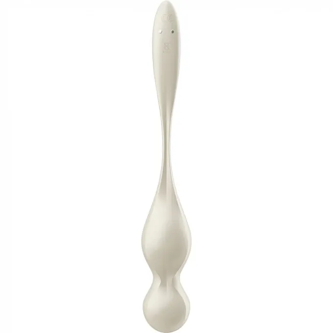 вагинальные шарики с вибрацией satisfyer love birds 1 connect app, белый, 22,2 см в Сочи