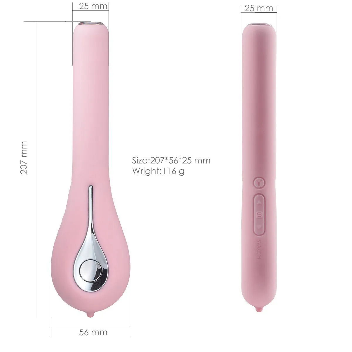 вибратор svakom siime eye с камерой, розовый в Сочи