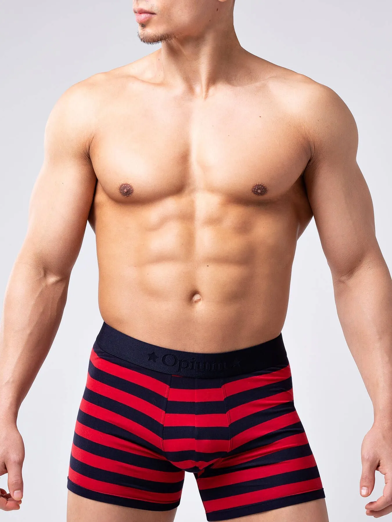 Эротическое трусы мужские удлиненные боксеры opium r126 в полоску в Сочи