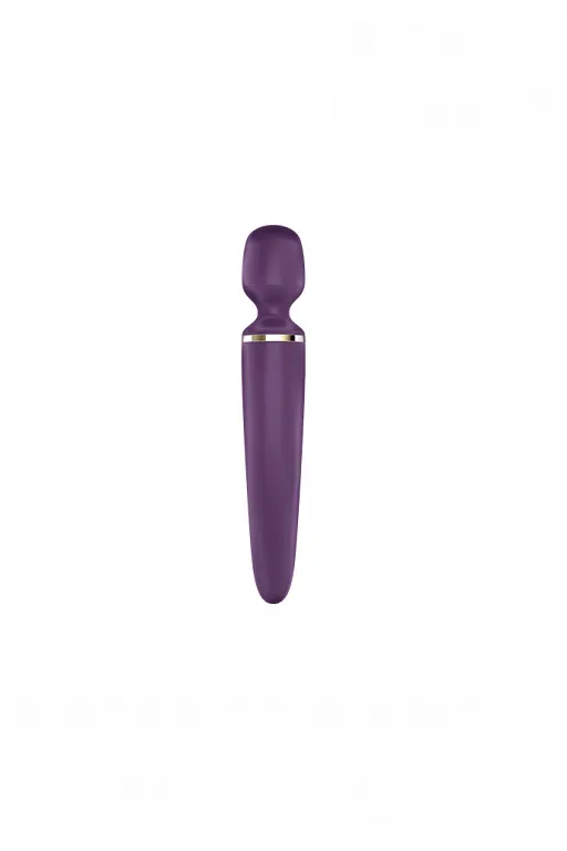 универсальный вибромассажер satisfyer wand-er woman (purple/gold) в Сочи