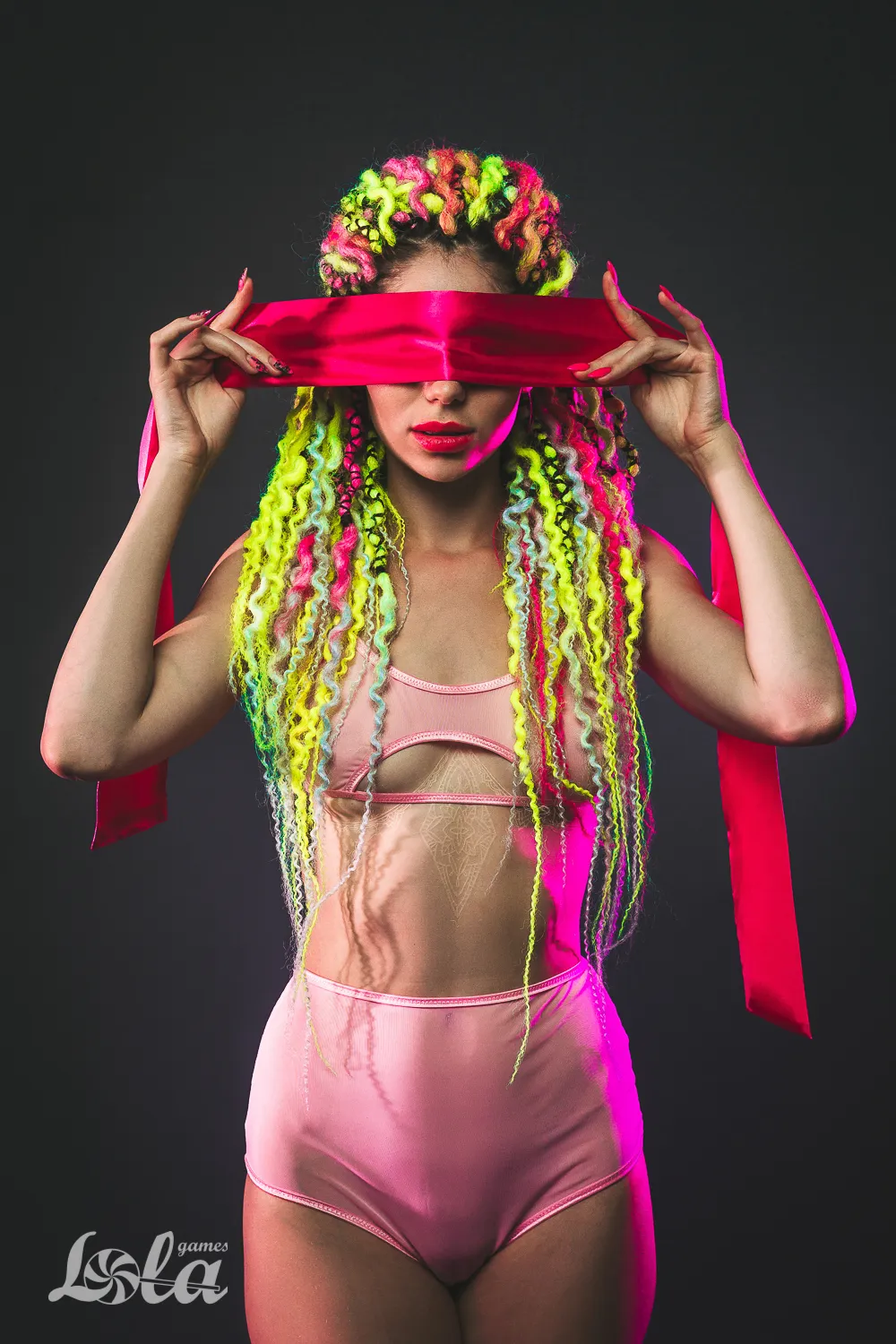 лента party hard wink pink 1142-02lola в Сочи