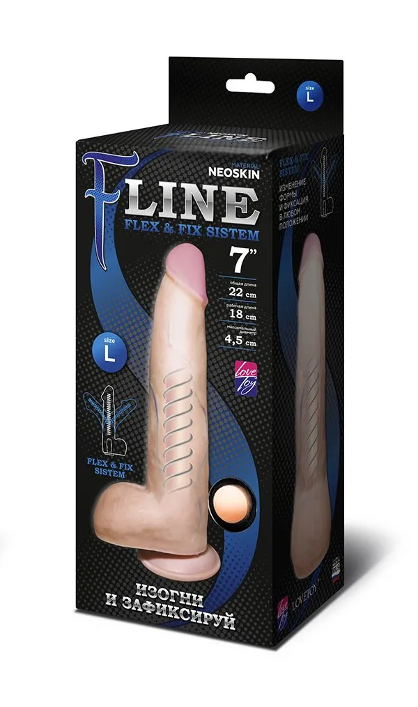 фаллоимитатор неоскин на присоске flex & fix sistem в Сочи