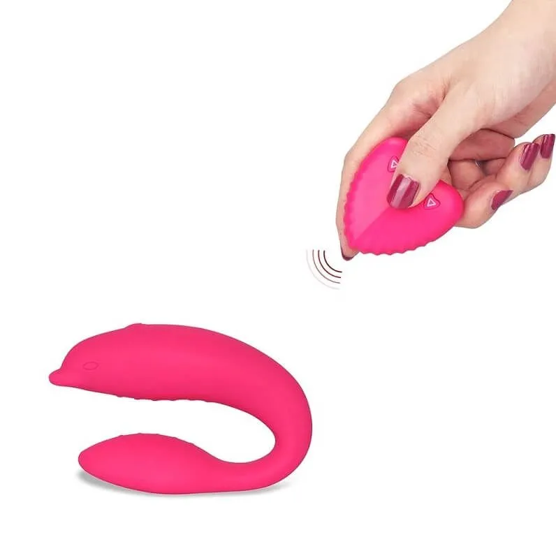вибратор для пар lovetoy toyz4partner с пультом, розовый в Сочи