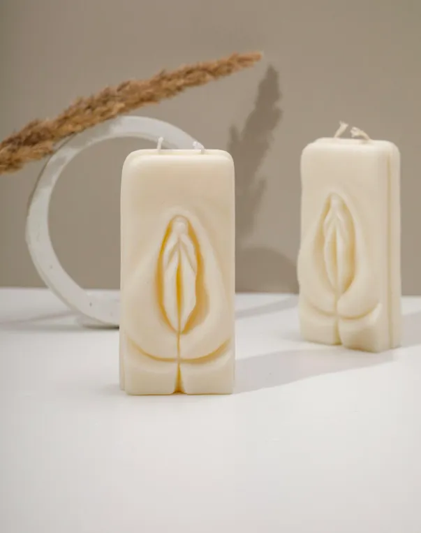 свеча соевая vulva с ароматом “карамельный попкорн” в Сочи