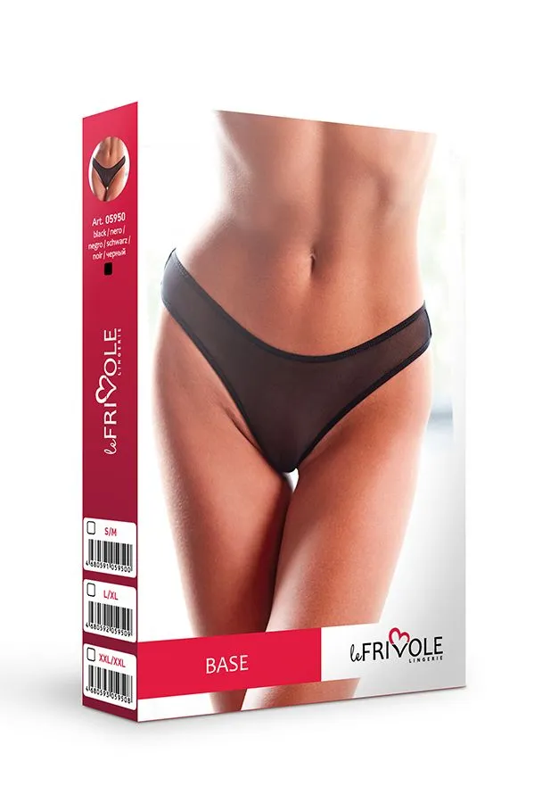 Эротическое базовые трусики стринги из сетки le frivole base в Сочи