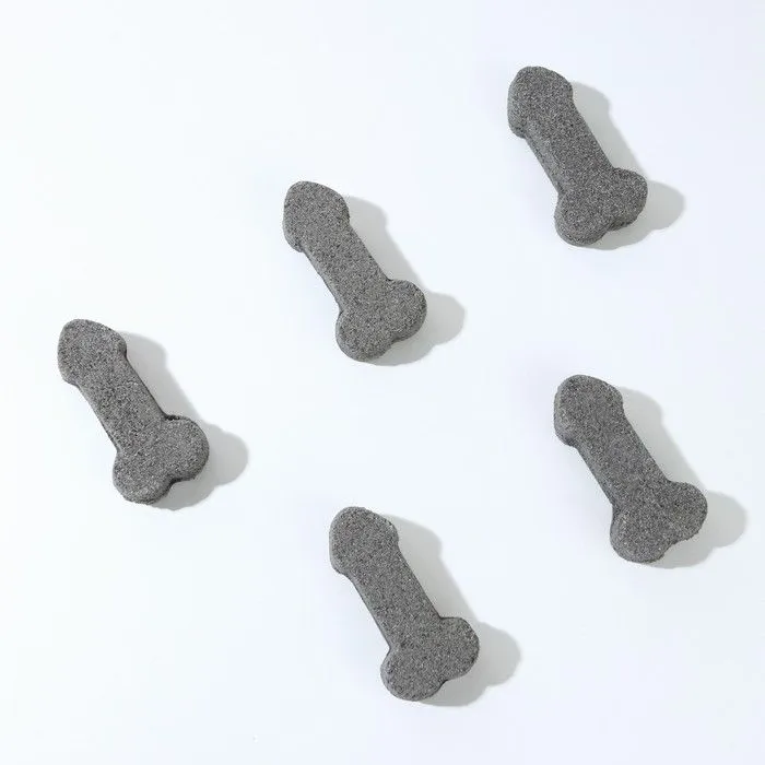 набор бомбочек для ванны в форме мужского достоинства «мелочь, а приятно!», 5 шт по 30 г, дыня в Сочи