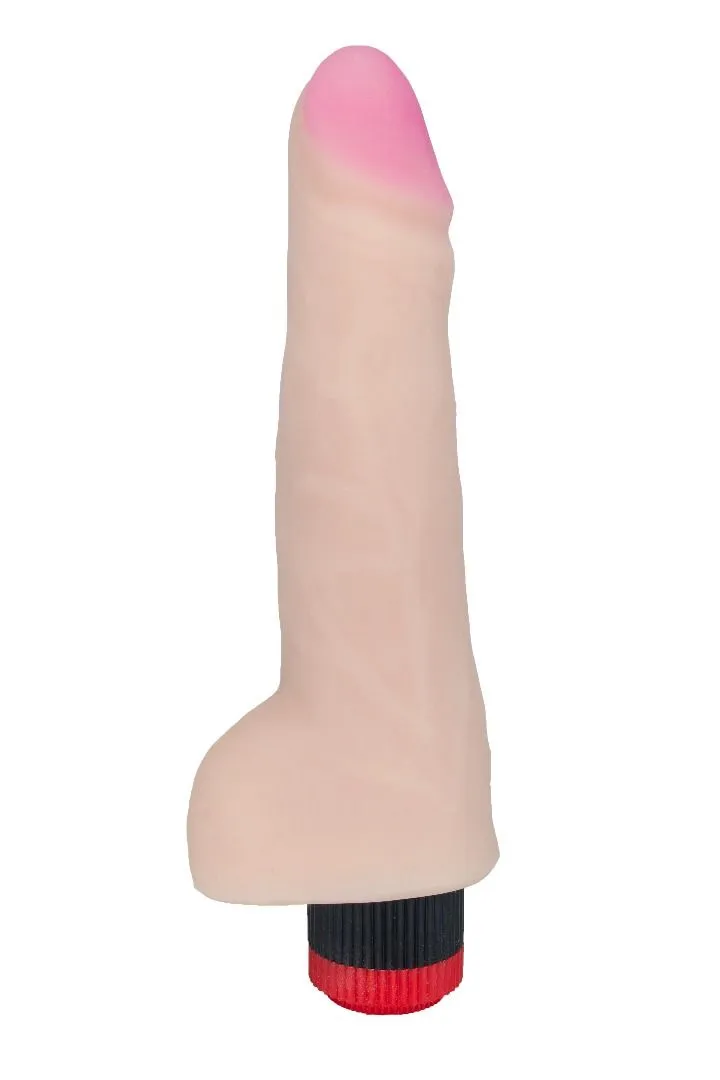 Вибратор Lovetoy реалистичный, телесный