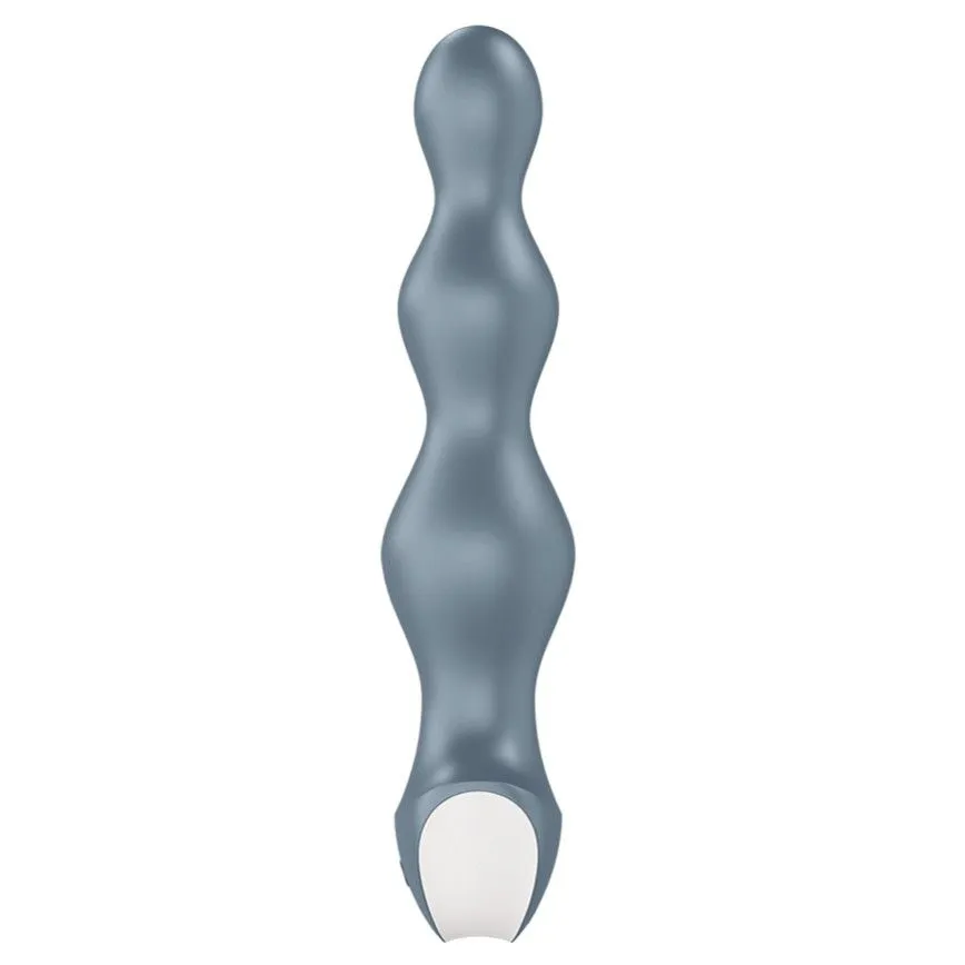 пробка анальная с вибрацией satisfyer lolli plug 2, голубая в Сочи