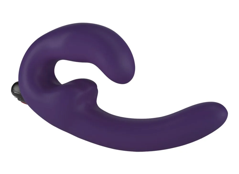 страпон с вибрацией fun factory sharevibe, фиолетовый в Сочи