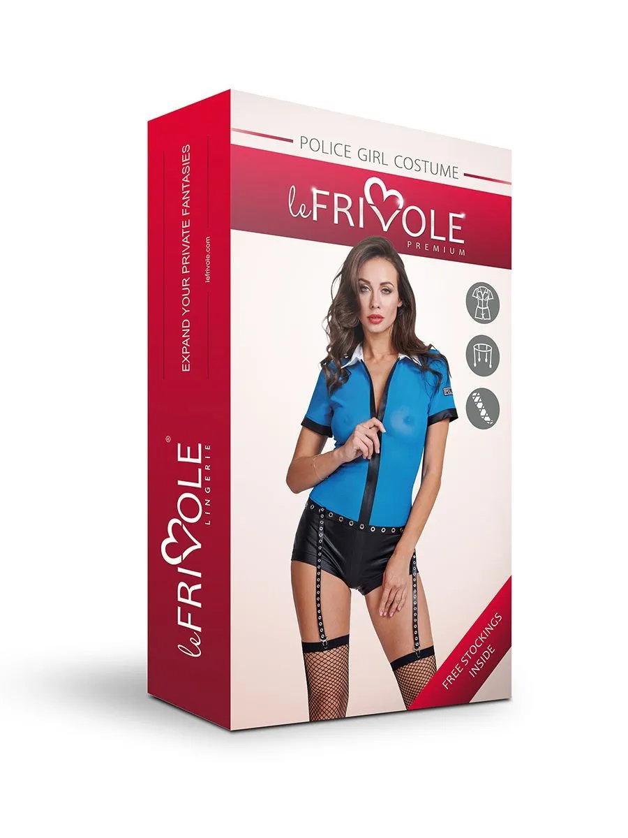Эротическое костюм полицейского le frivole, боди на молнии в Сочи