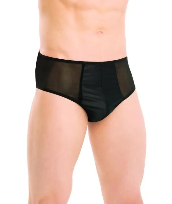 Эротическое трусы мужские со шнуровкой flirton 2921 черные в Сочи