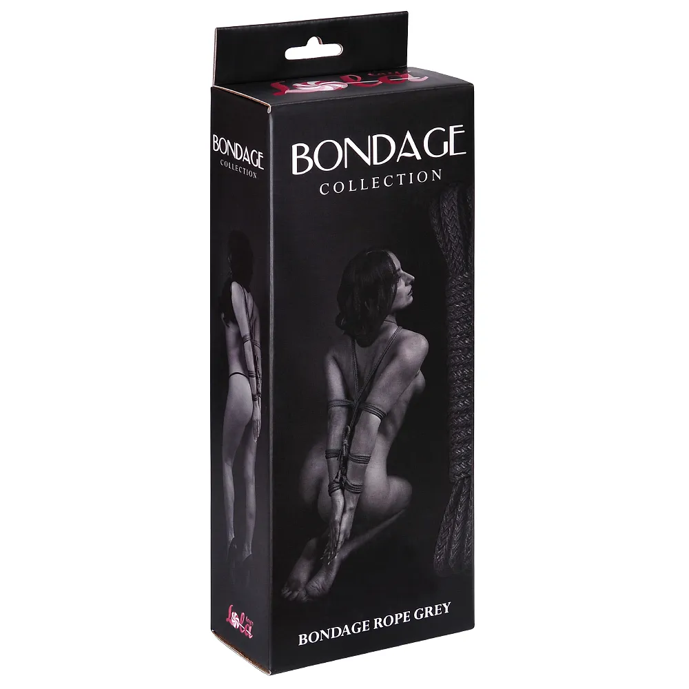 веревка bondage collection grey 9м 1040-03lola в Сочи