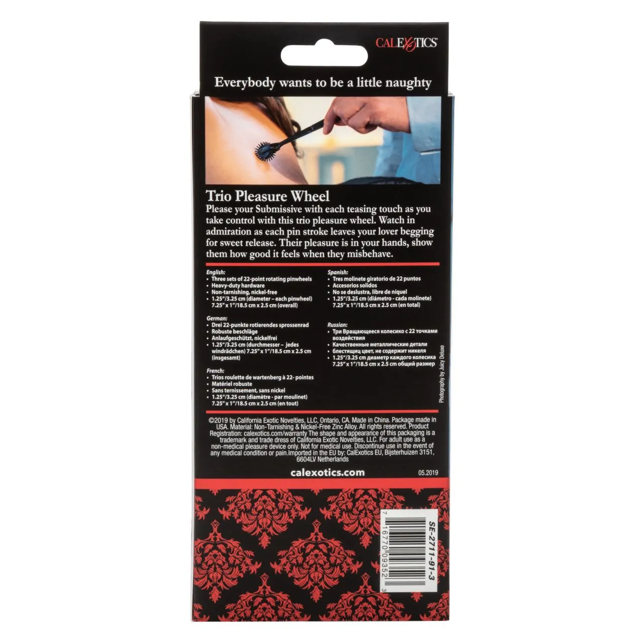 колесо вартенберга scandal trio pleasure wheel в Сочи