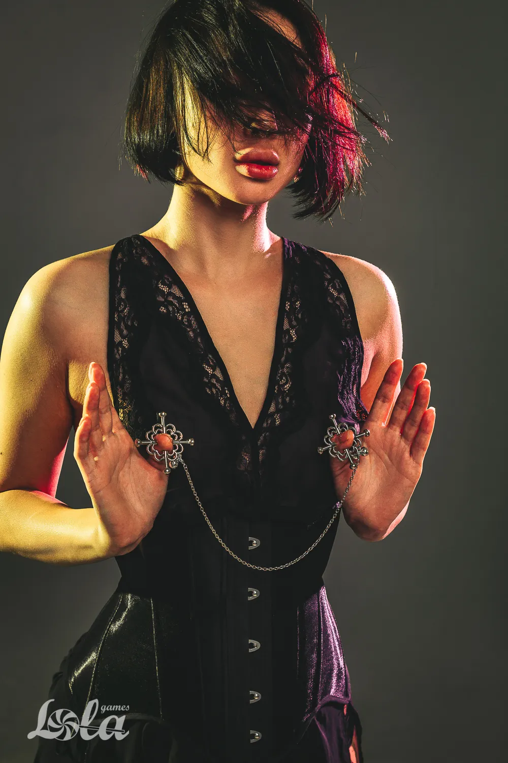 зажимы на cоски party hard dare you 1164-01lola в Сочи