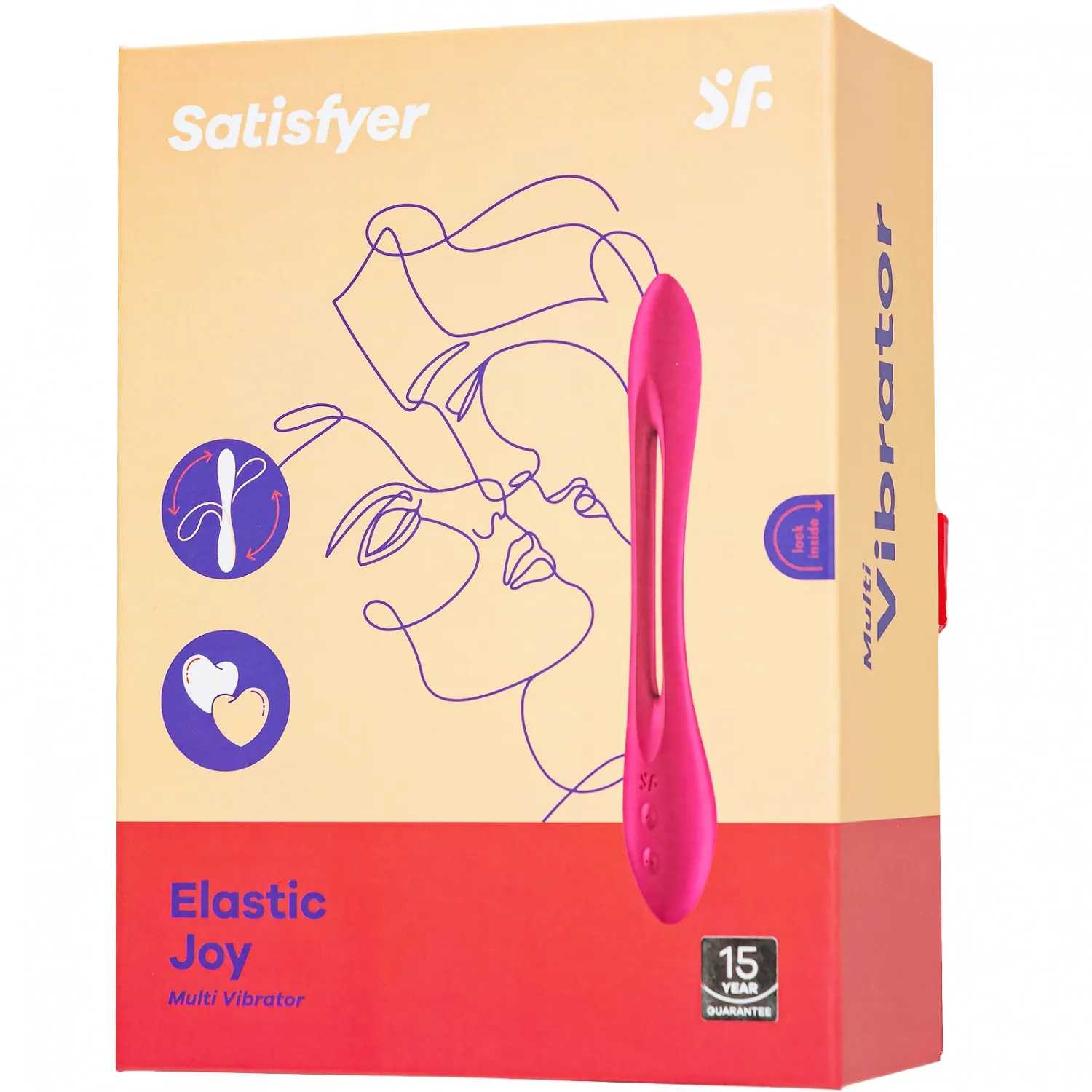 мультифункциональный вибратор satisfyer elastic joy red 007595sa в Сочи