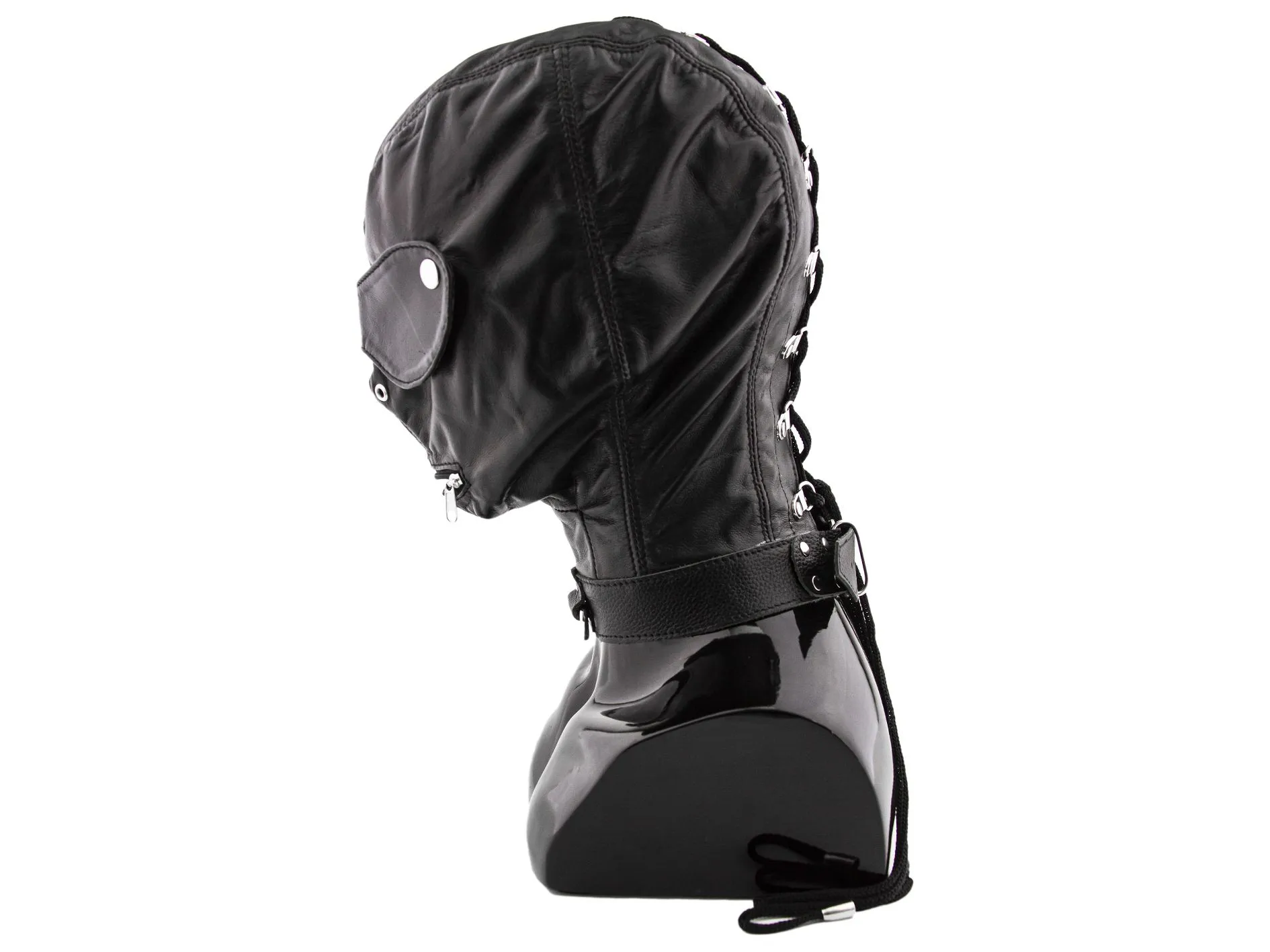 шлем pinkrabbit с ошейником и шорами, черный в Сочи