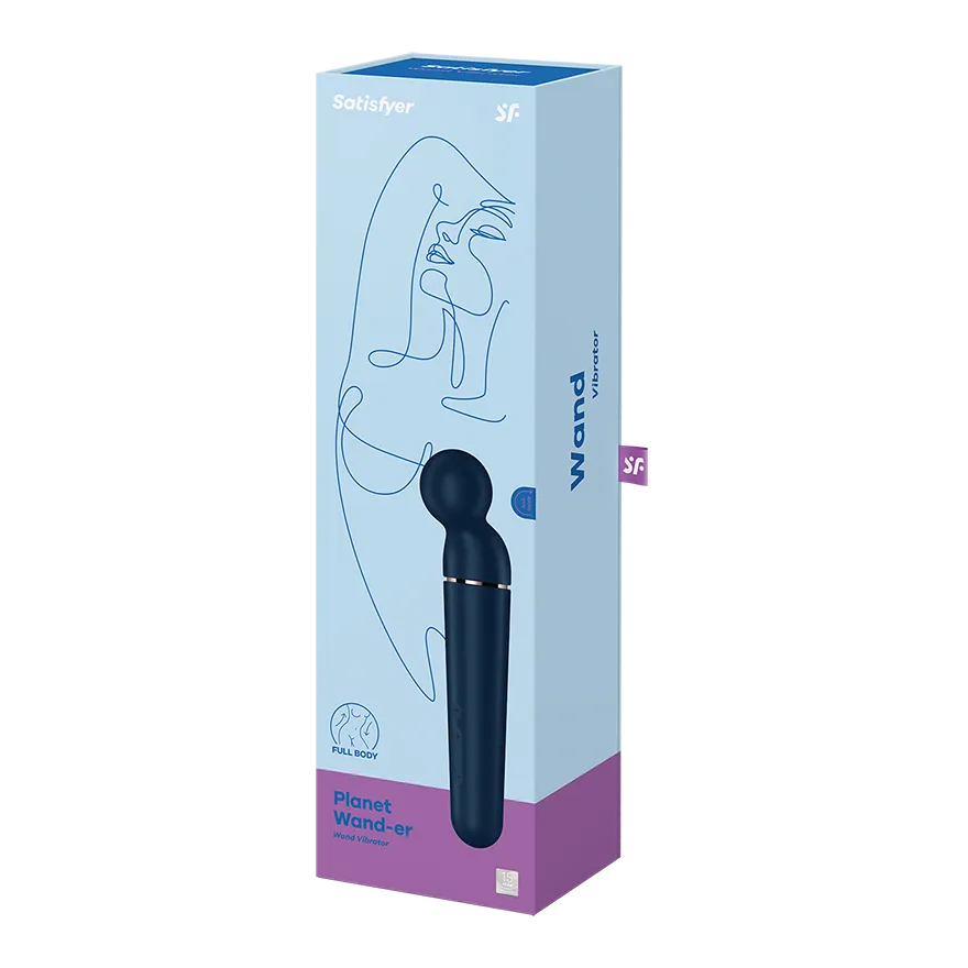 вибромассажер satisfyer planet wand-er blue + rosegold 018560sa в Сочи