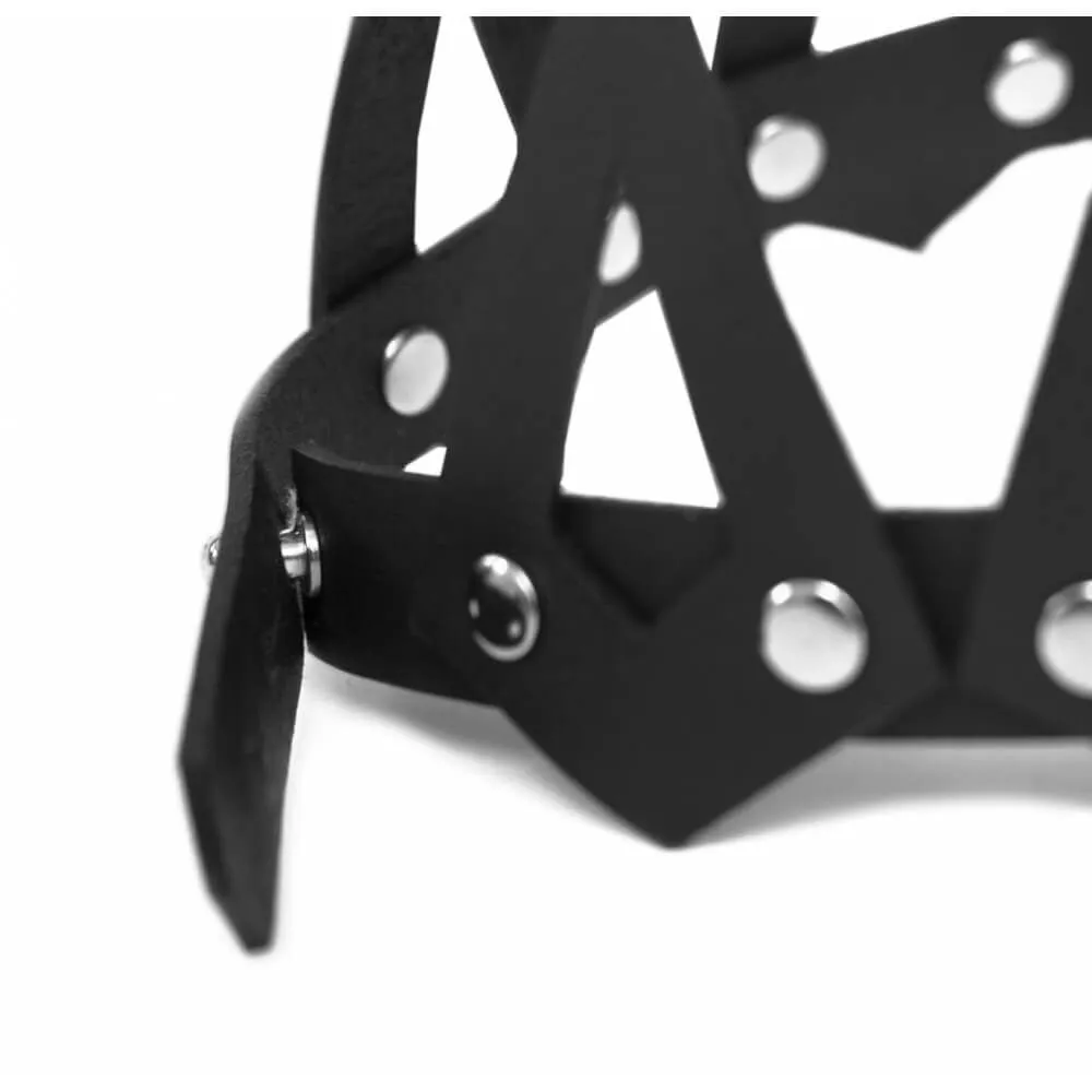 ошейник lapin rose корона, чёрный в Сочи