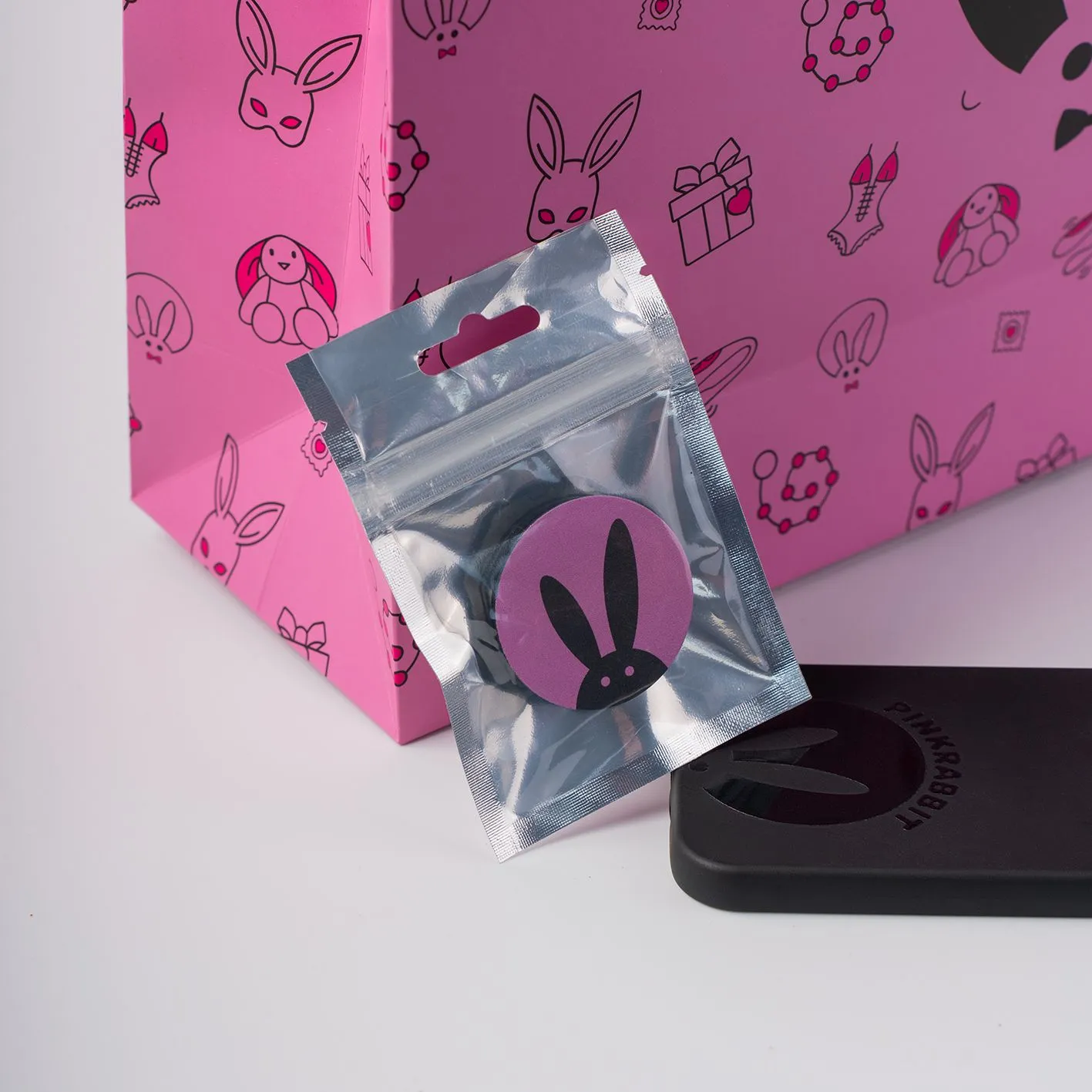 попсокет pinkrabbit с логотипом рк в Сочи