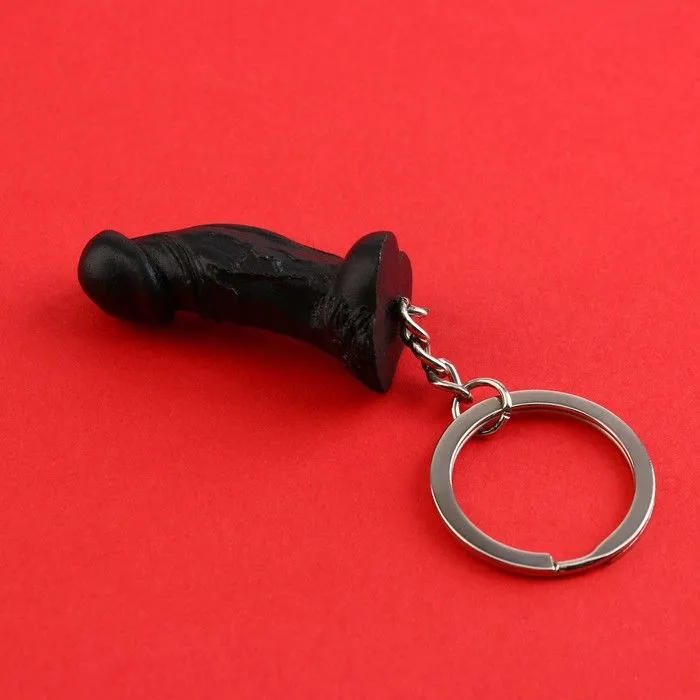 брелок «размер не главное», черный в Сочи