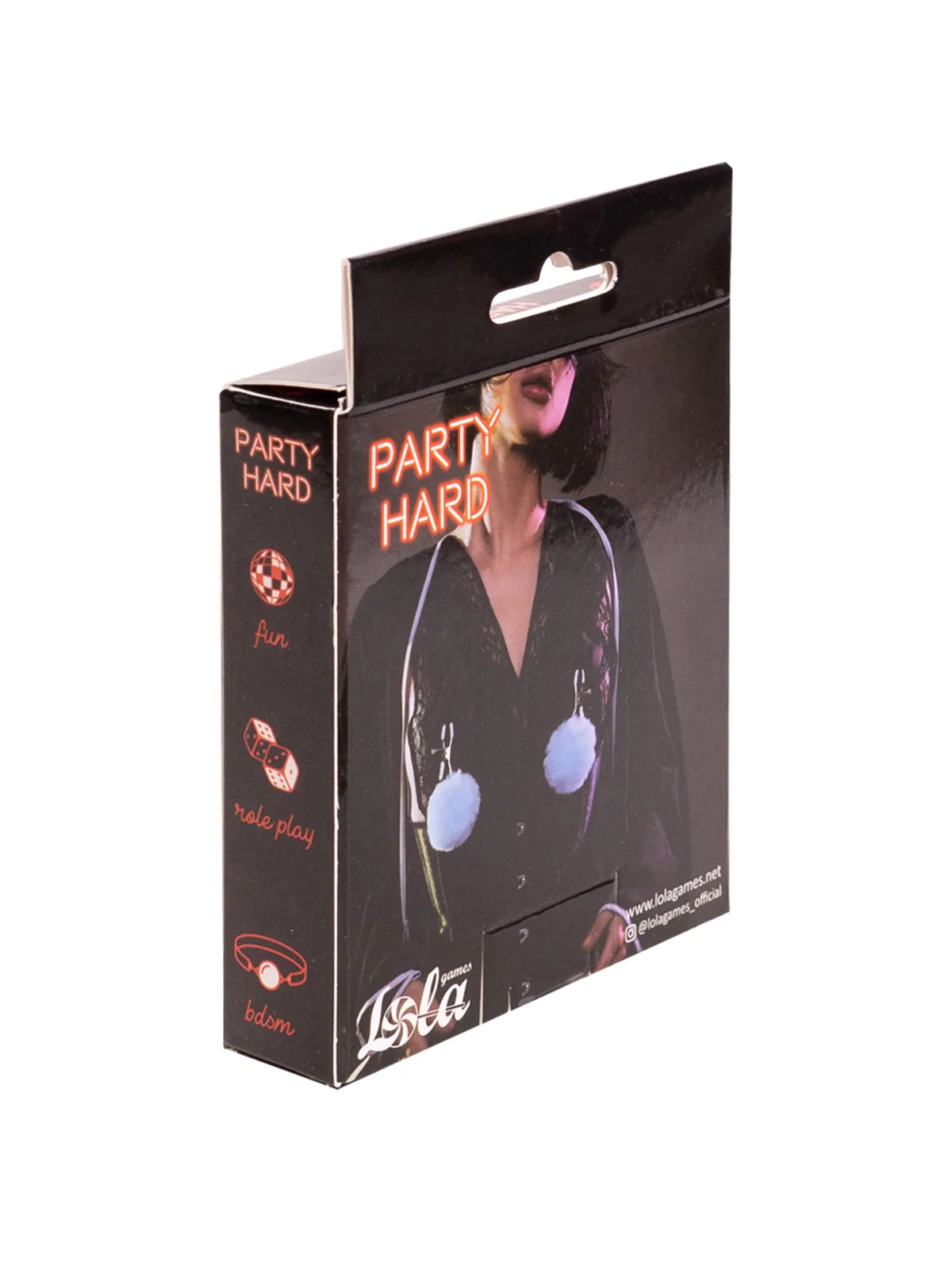 зажимы на cоски party hard angelic blue 1140-04lola в Сочи