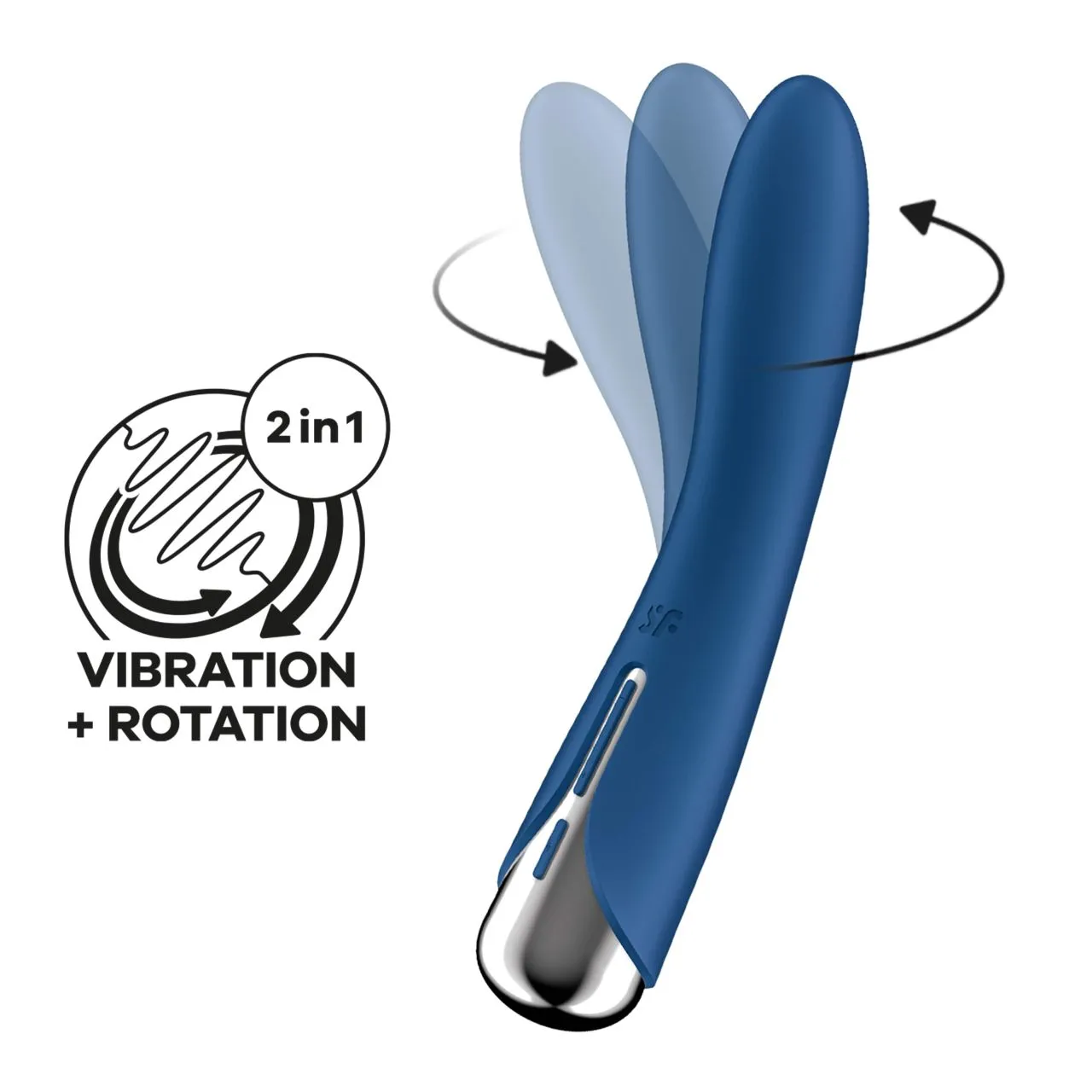 вибромассажер spinning vibe 1 (blue) в Сочи