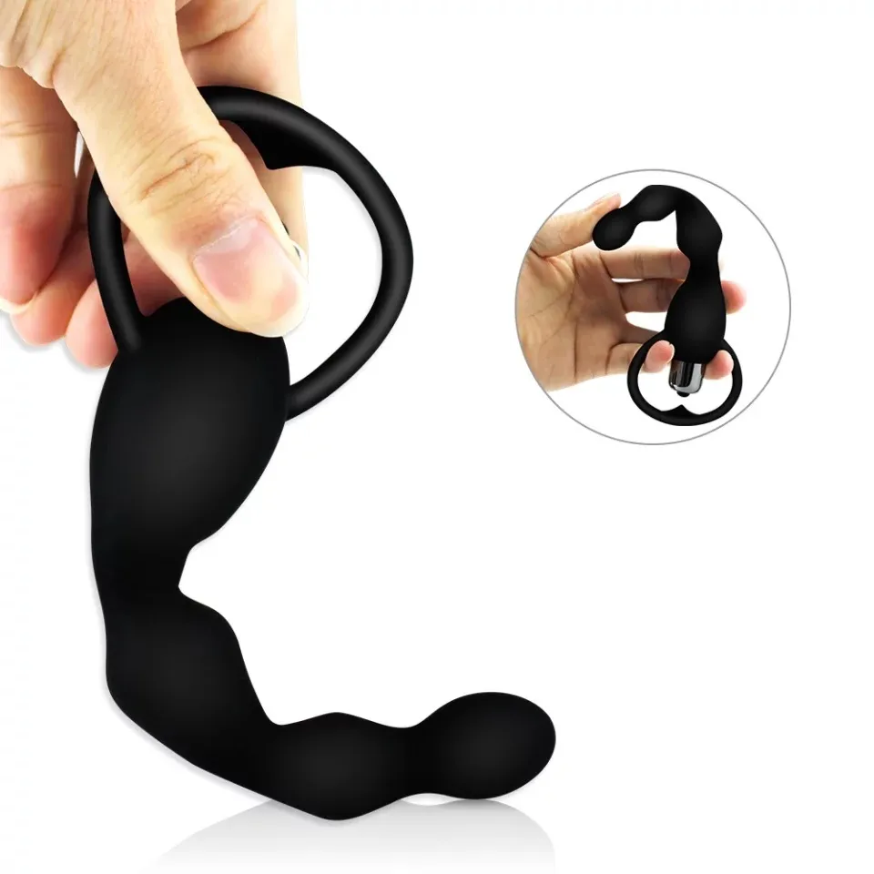 анальный вибростимулятор черный 16х2см 47495-mm в Сочи