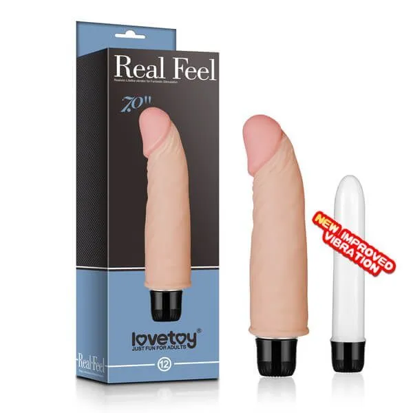 вибратор lovetoy real feel realistic, телесный в Сочи
