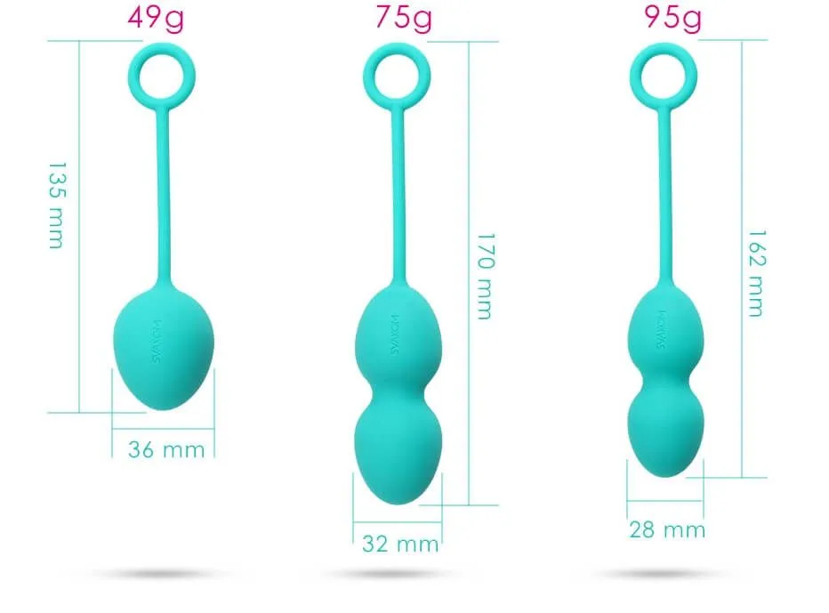 вагинальные шарики svakom nova ball, зеленые в Сочи