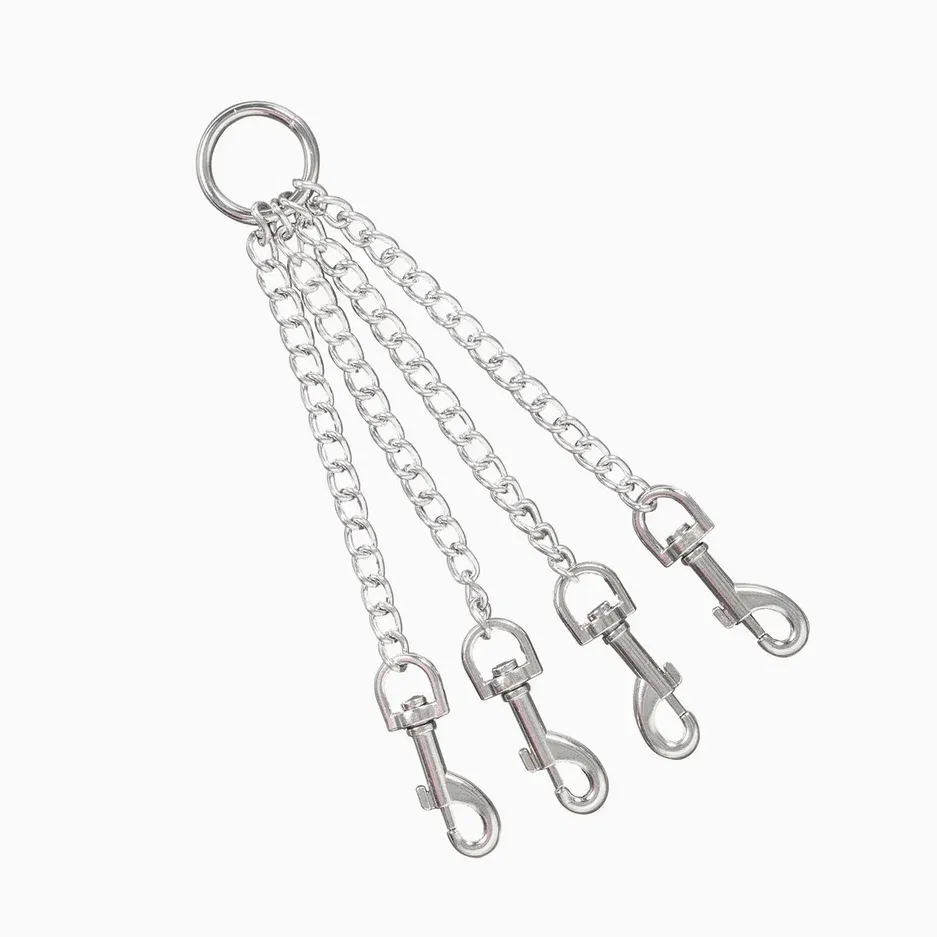 крест из цепи, с карабинами, 35 см в Сочи