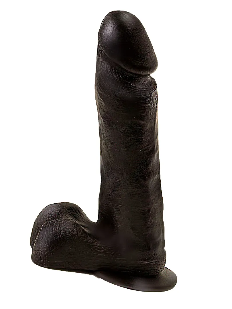 фаллоимитатор на присоске черный 401500ru в Сочи