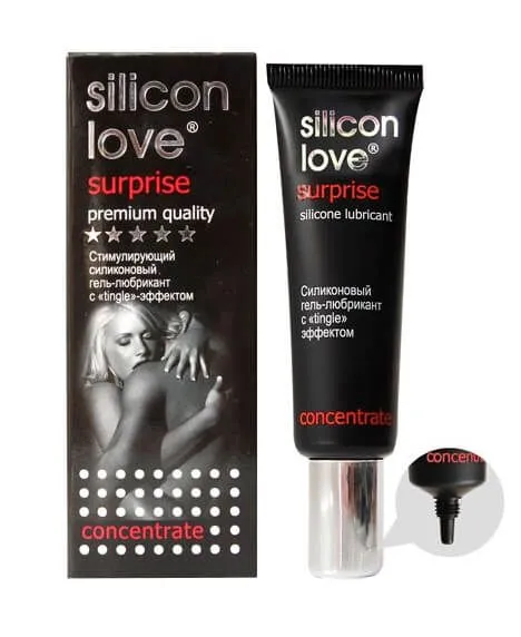 лубрикант биоритм silicon love surprise tingle, силиконовая основа, 30 г в Сочи