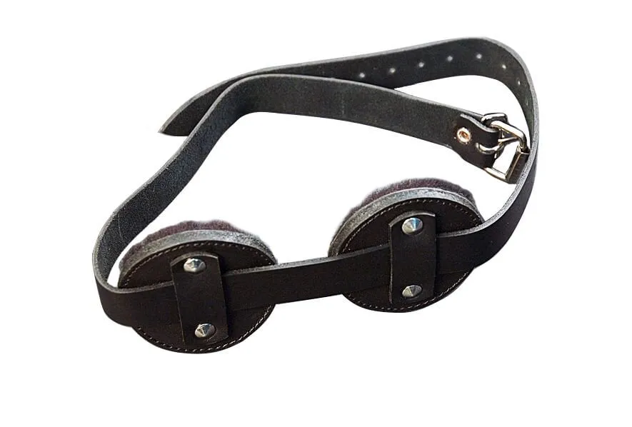 очки-шоры с мехом beastly слепец, черные в Сочи