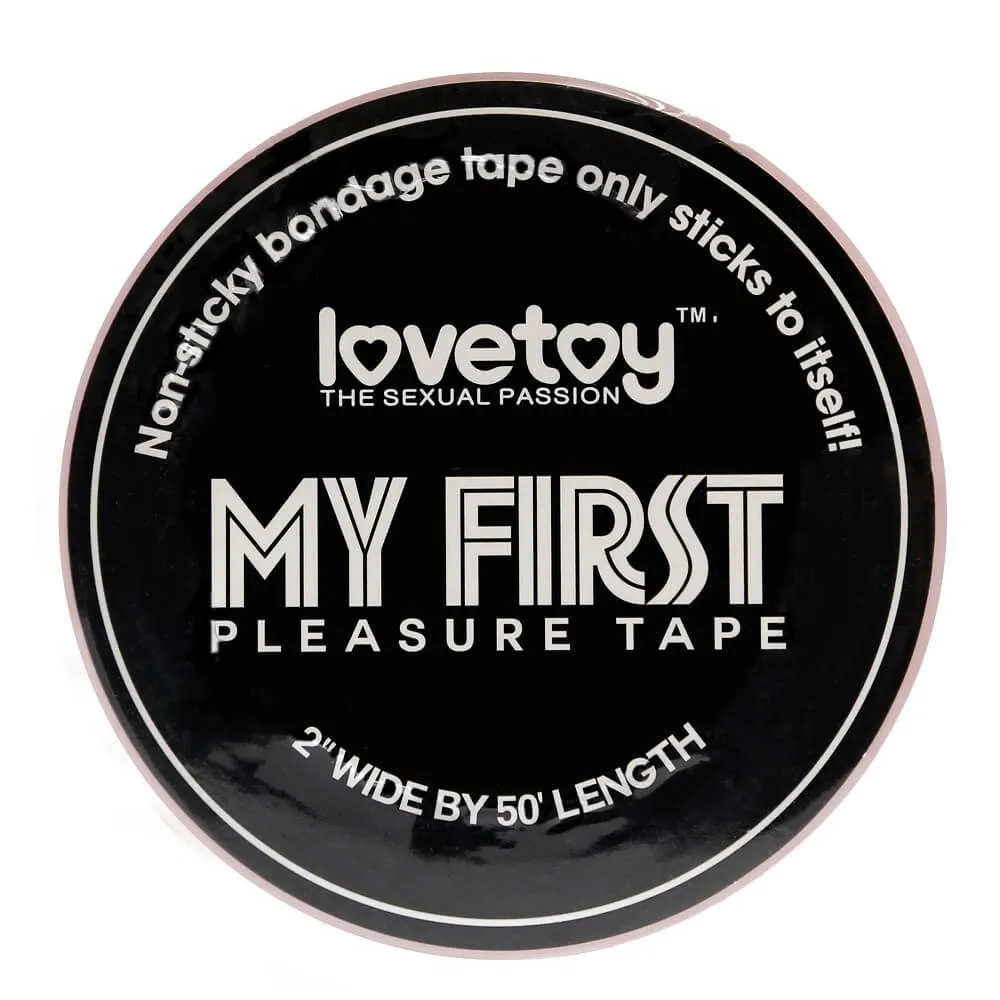 лента для фиксации lovetoy my first, розовая, 15 м в Сочи