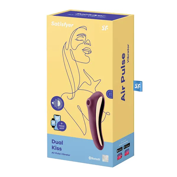вакуумный массажер satisfyer dual kiss violet 003016sa в Сочи