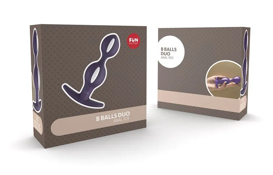 анальные шарики fun factory b balls, фиолетовые в Сочи